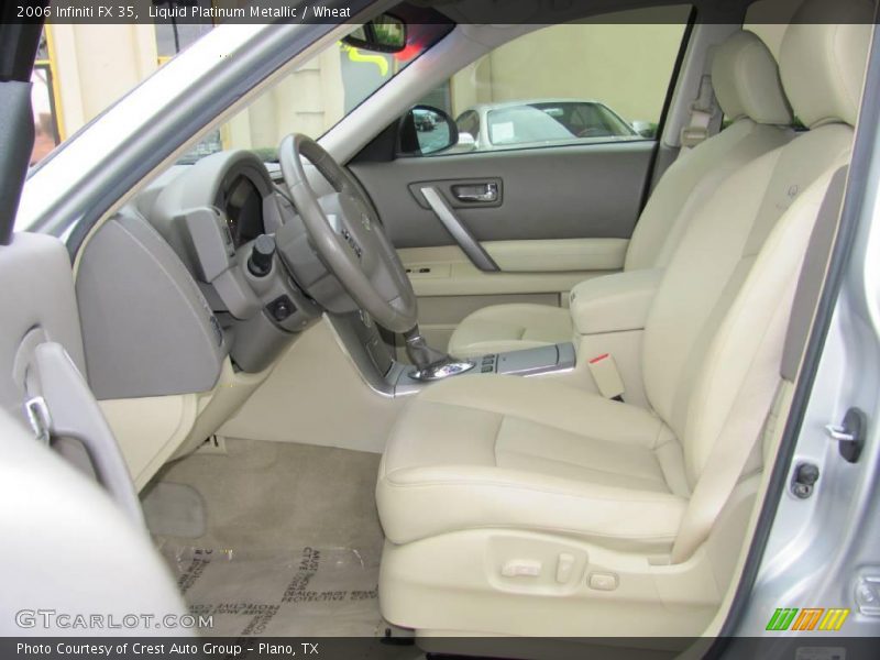 Liquid Platinum Metallic / Wheat 2006 Infiniti FX 35