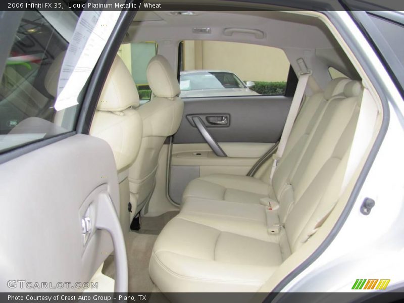 Liquid Platinum Metallic / Wheat 2006 Infiniti FX 35