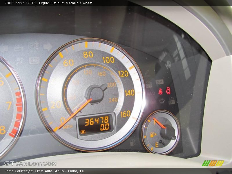 Liquid Platinum Metallic / Wheat 2006 Infiniti FX 35