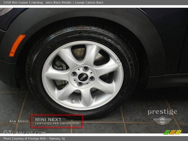 Astro Black Metallic / Lounge Carbon Black 2008 Mini Cooper S Hardtop