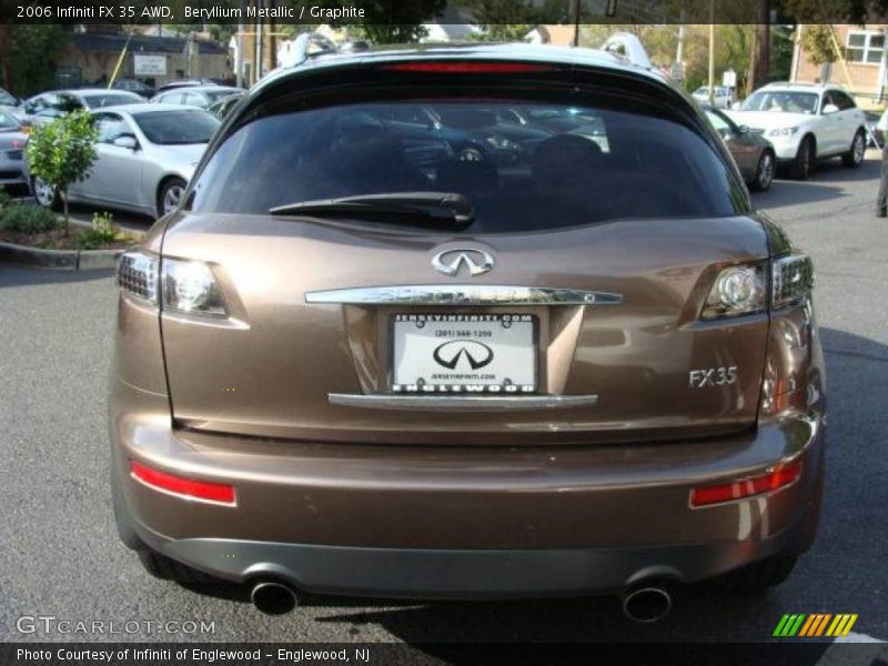 Beryllium Metallic / Graphite 2006 Infiniti FX 35 AWD