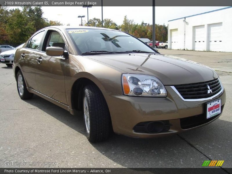 Canyon Beige Pearl / Beige 2009 Mitsubishi Galant ES
