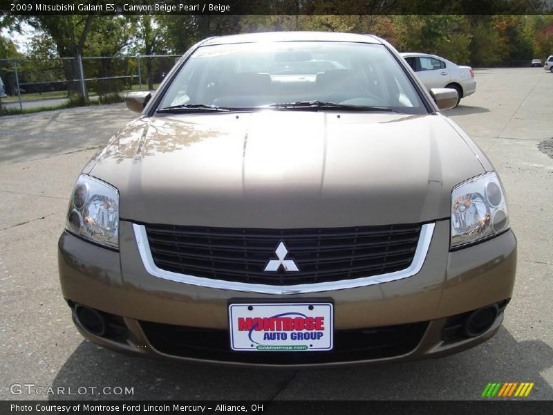 Canyon Beige Pearl / Beige 2009 Mitsubishi Galant ES