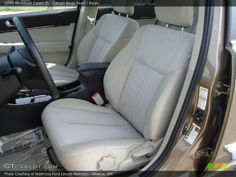 Canyon Beige Pearl / Beige 2009 Mitsubishi Galant ES