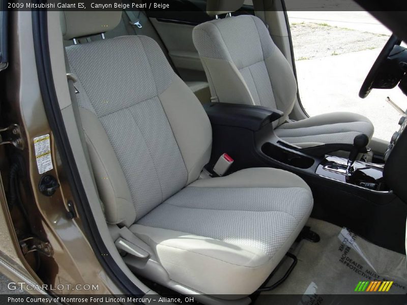 Canyon Beige Pearl / Beige 2009 Mitsubishi Galant ES