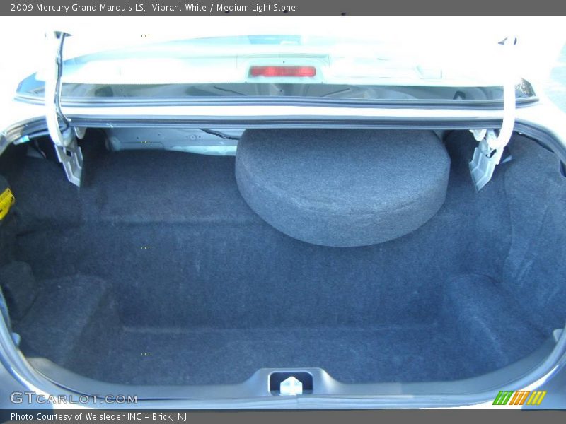 Vibrant White / Medium Light Stone 2009 Mercury Grand Marquis LS