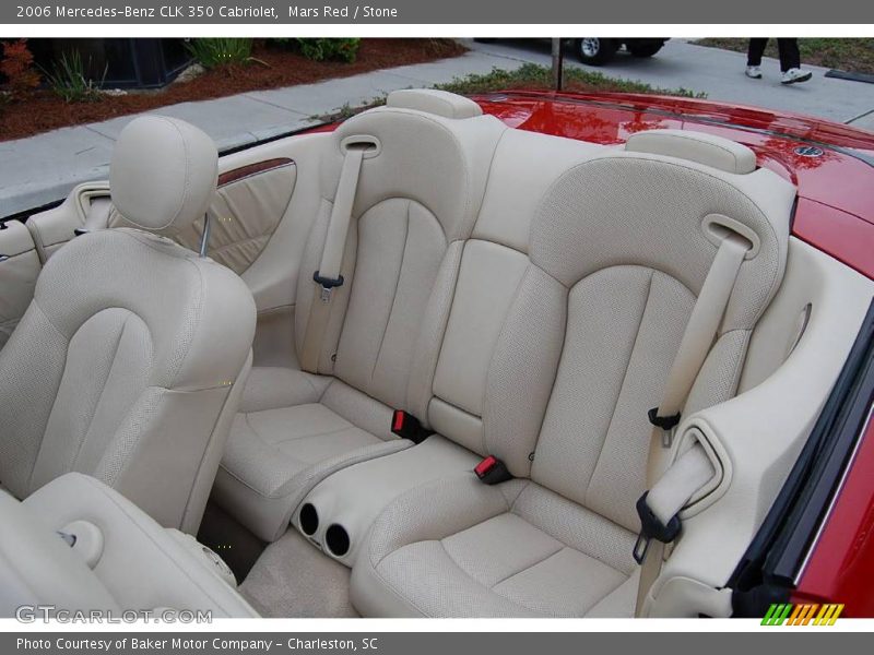 Mars Red / Stone 2006 Mercedes-Benz CLK 350 Cabriolet