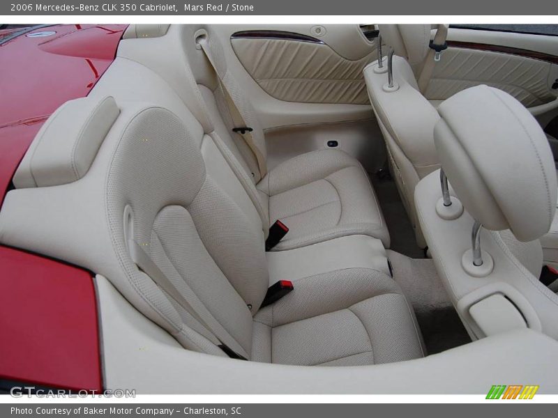 Mars Red / Stone 2006 Mercedes-Benz CLK 350 Cabriolet