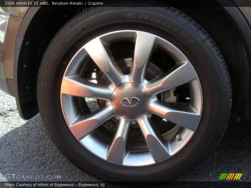 Beryllium Metallic / Graphite 2006 Infiniti FX 35 AWD
