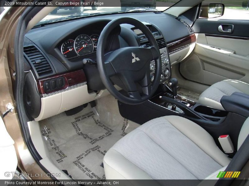 Canyon Beige Pearl / Beige 2009 Mitsubishi Galant ES