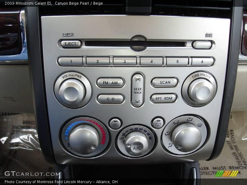 Canyon Beige Pearl / Beige 2009 Mitsubishi Galant ES