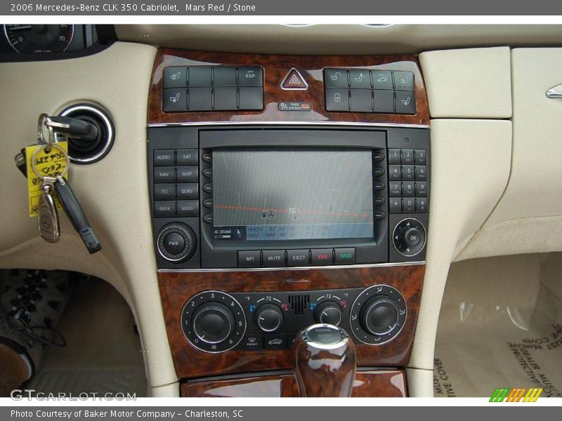 Mars Red / Stone 2006 Mercedes-Benz CLK 350 Cabriolet