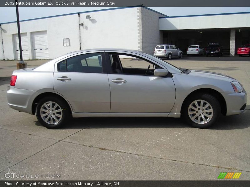 Quick Silver Pearl / Medium Gray 2009 Mitsubishi Galant ES