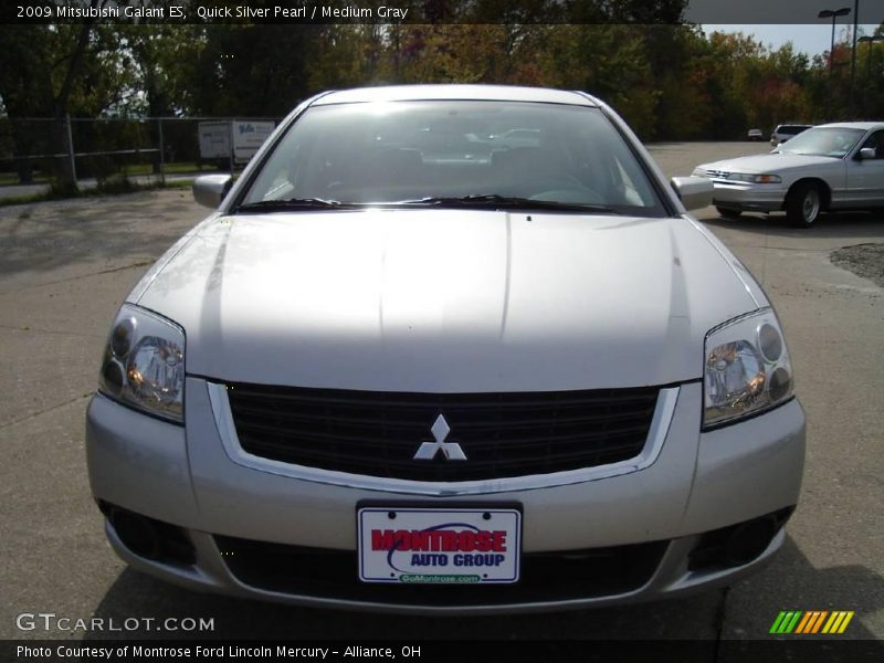Quick Silver Pearl / Medium Gray 2009 Mitsubishi Galant ES
