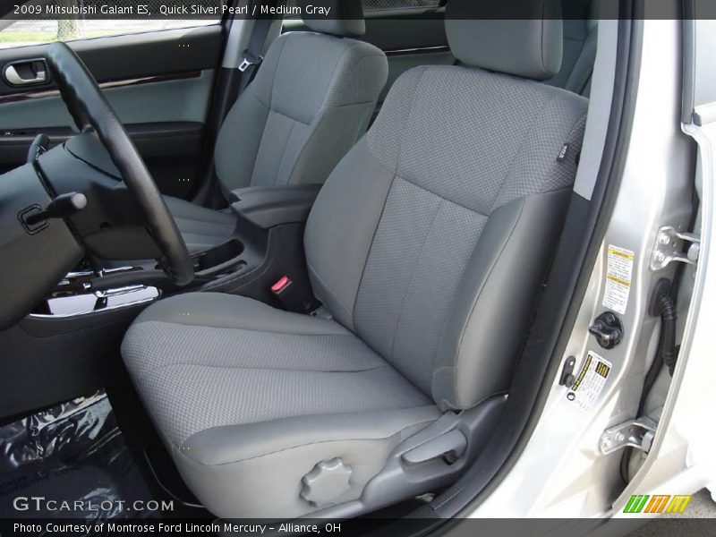Quick Silver Pearl / Medium Gray 2009 Mitsubishi Galant ES