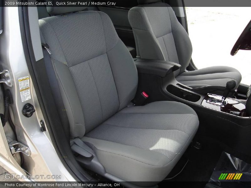 Quick Silver Pearl / Medium Gray 2009 Mitsubishi Galant ES