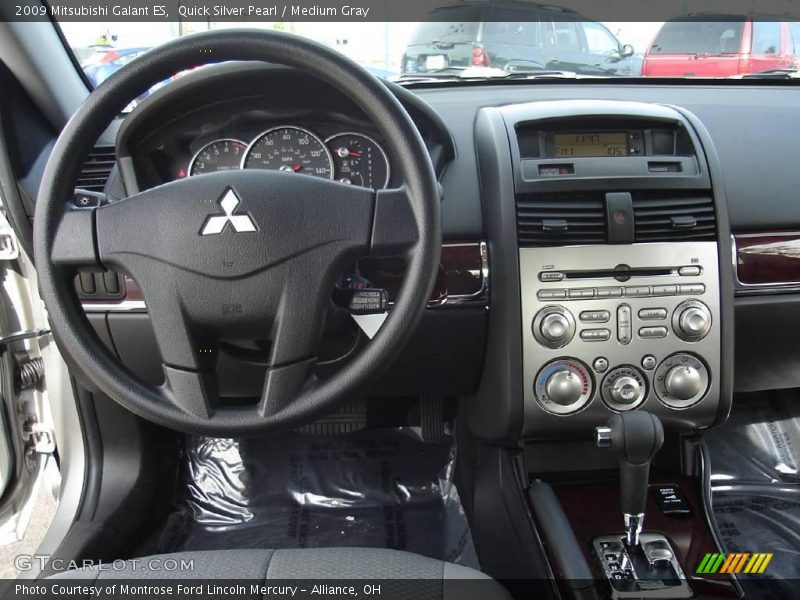 Quick Silver Pearl / Medium Gray 2009 Mitsubishi Galant ES