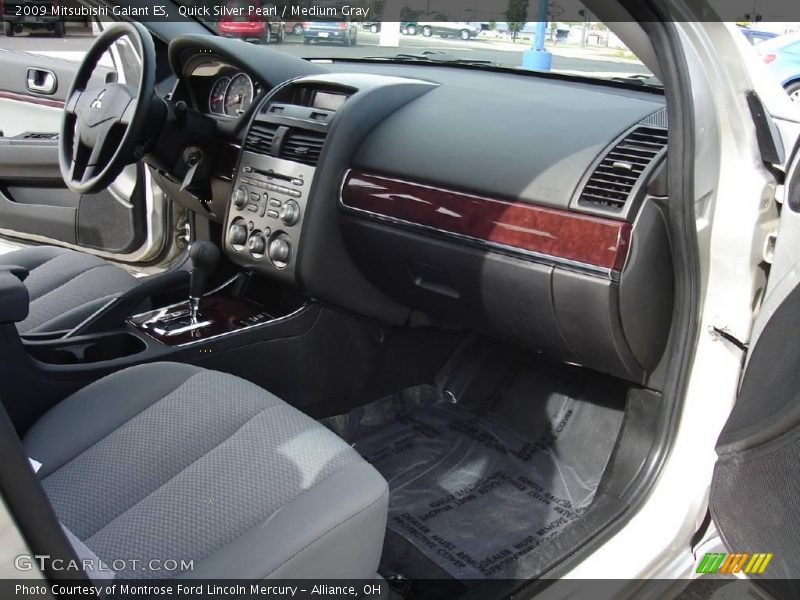 Quick Silver Pearl / Medium Gray 2009 Mitsubishi Galant ES