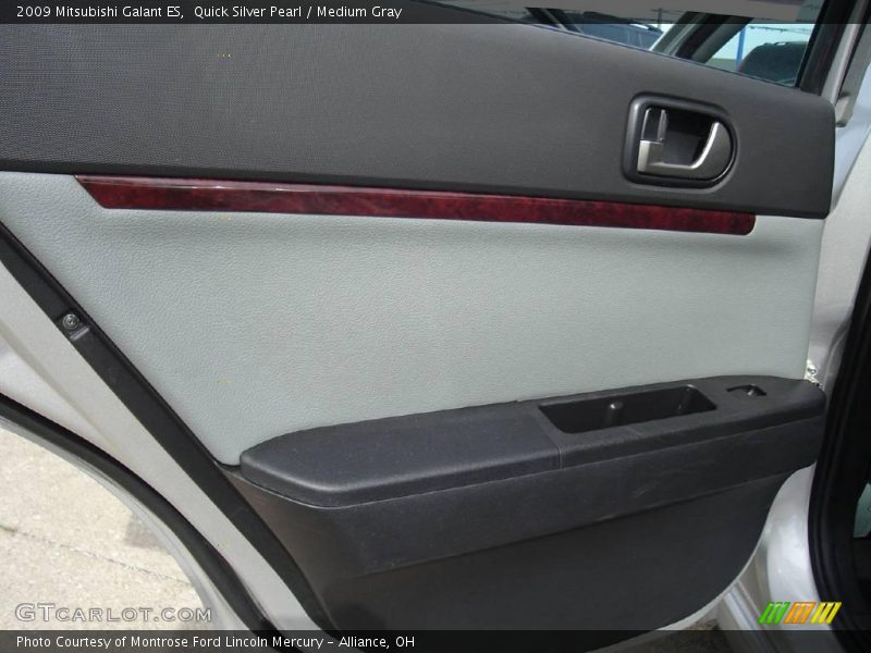 Quick Silver Pearl / Medium Gray 2009 Mitsubishi Galant ES