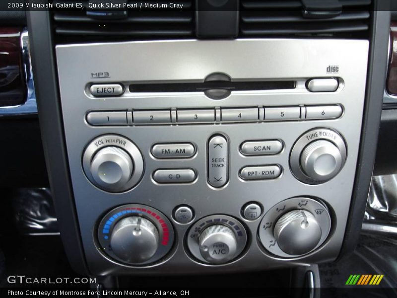 Quick Silver Pearl / Medium Gray 2009 Mitsubishi Galant ES