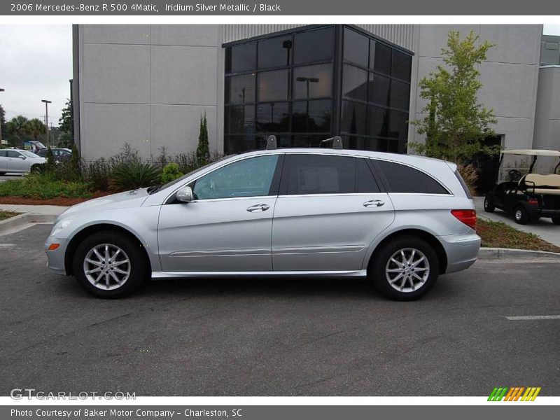 Iridium Silver Metallic / Black 2006 Mercedes-Benz R 500 4Matic