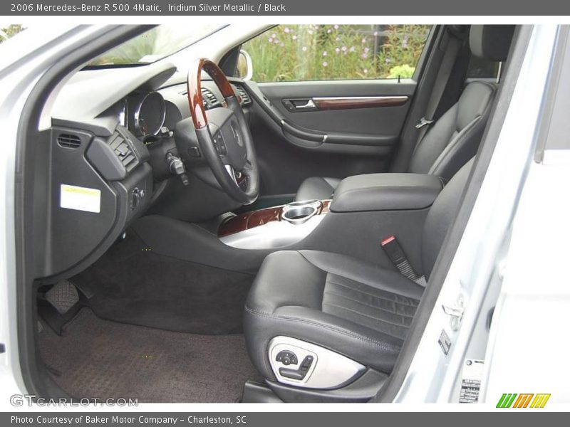 Iridium Silver Metallic / Black 2006 Mercedes-Benz R 500 4Matic