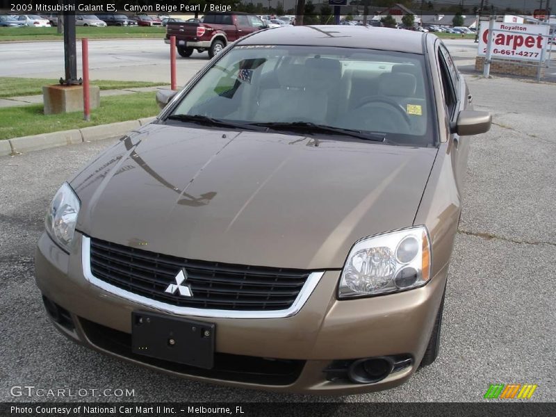 Canyon Beige Pearl / Beige 2009 Mitsubishi Galant ES