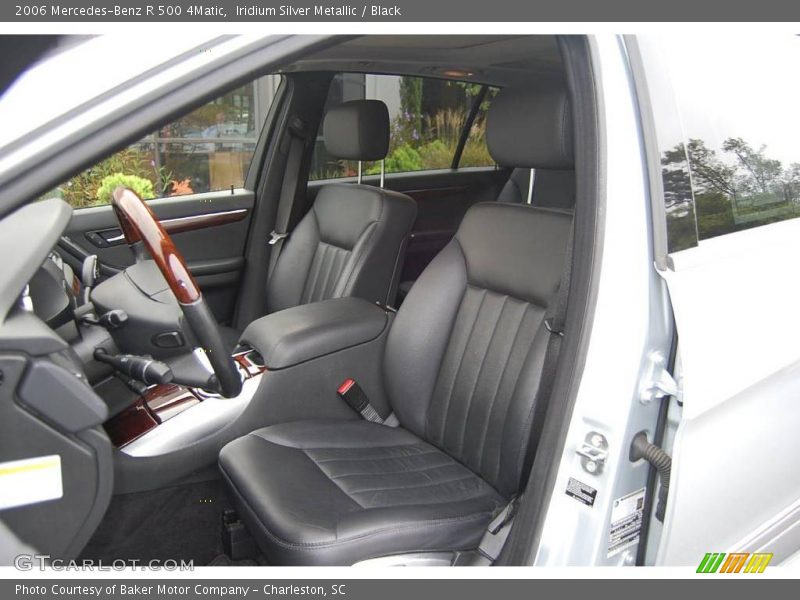 Iridium Silver Metallic / Black 2006 Mercedes-Benz R 500 4Matic