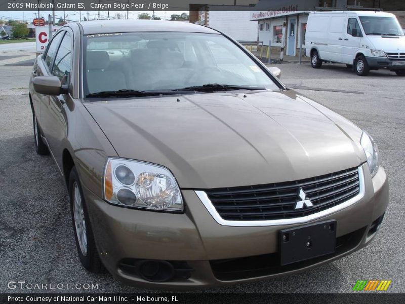 Canyon Beige Pearl / Beige 2009 Mitsubishi Galant ES