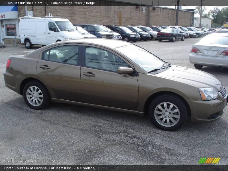 Canyon Beige Pearl / Beige 2009 Mitsubishi Galant ES