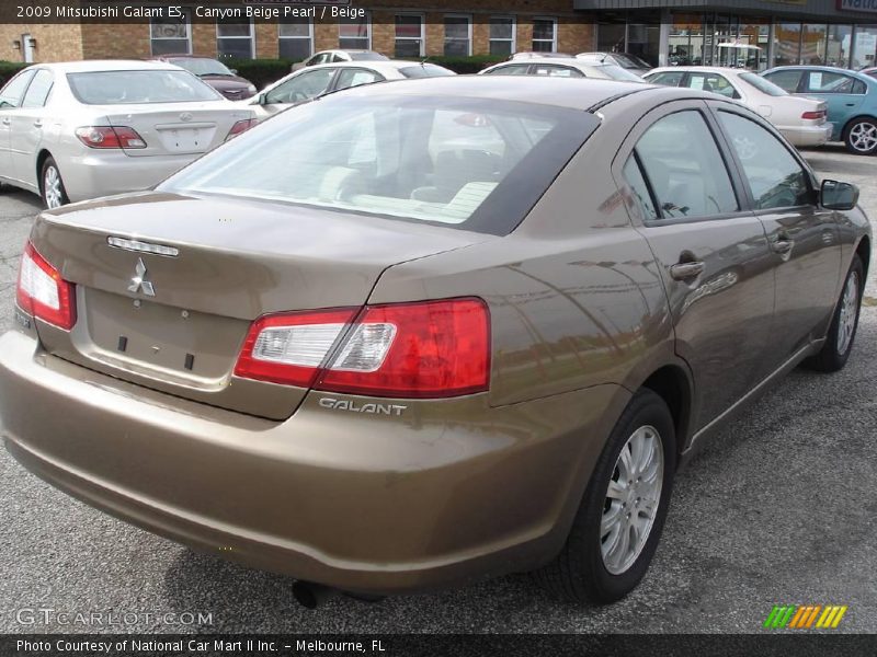 Canyon Beige Pearl / Beige 2009 Mitsubishi Galant ES