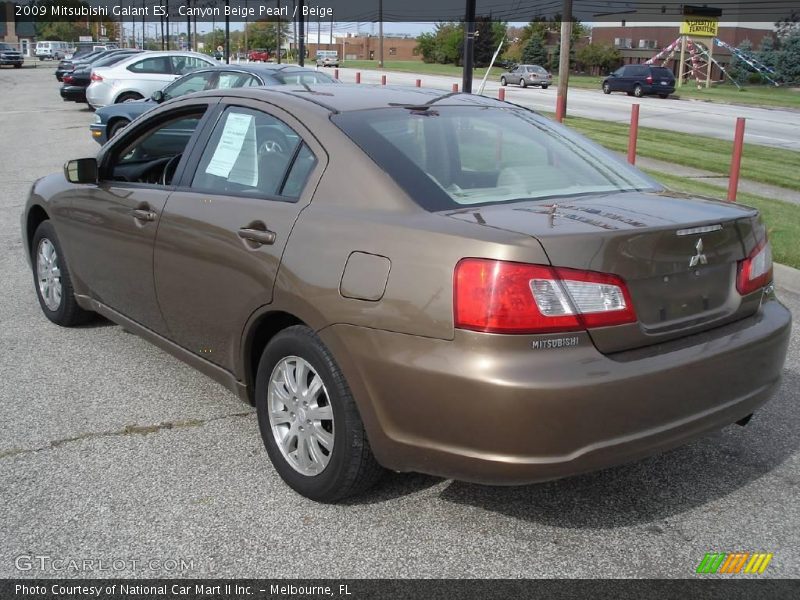Canyon Beige Pearl / Beige 2009 Mitsubishi Galant ES