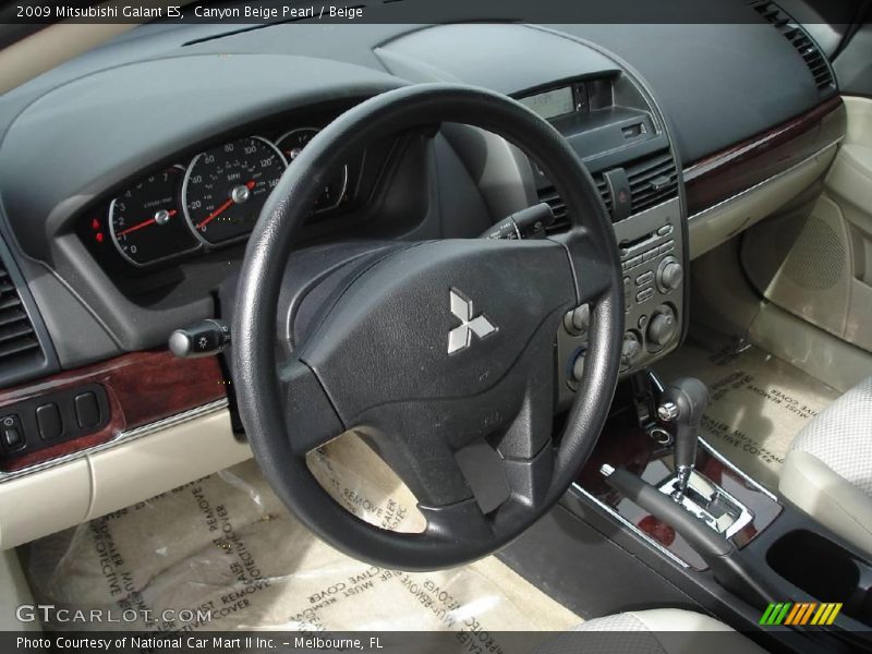 Canyon Beige Pearl / Beige 2009 Mitsubishi Galant ES