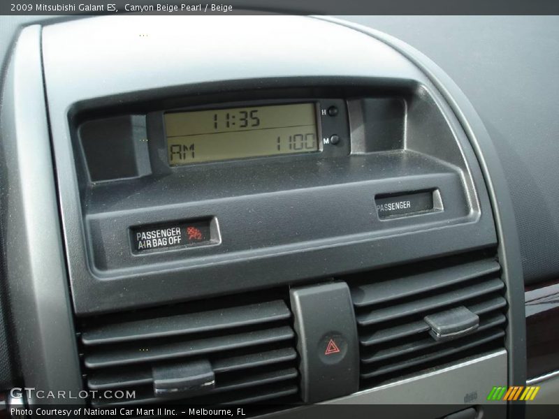 Canyon Beige Pearl / Beige 2009 Mitsubishi Galant ES