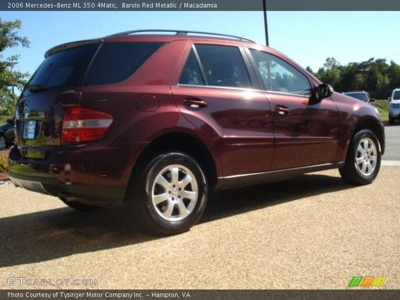 Barolo Red Metallic / Macadamia 2006 Mercedes-Benz ML 350 4Matic