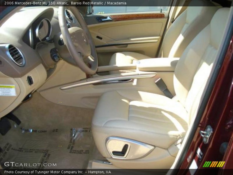 Barolo Red Metallic / Macadamia 2006 Mercedes-Benz ML 350 4Matic