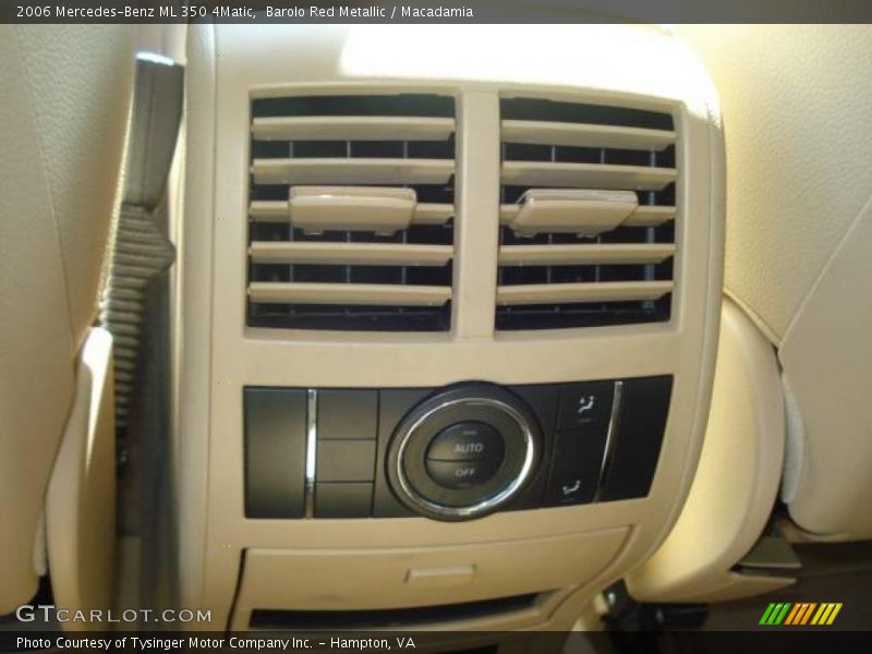 Barolo Red Metallic / Macadamia 2006 Mercedes-Benz ML 350 4Matic
