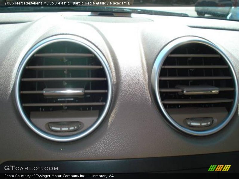 Barolo Red Metallic / Macadamia 2006 Mercedes-Benz ML 350 4Matic