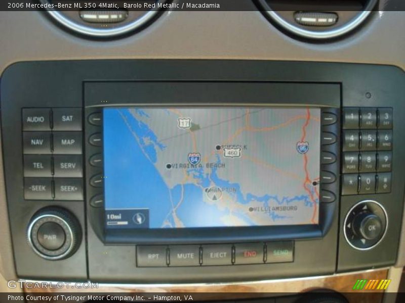 Barolo Red Metallic / Macadamia 2006 Mercedes-Benz ML 350 4Matic