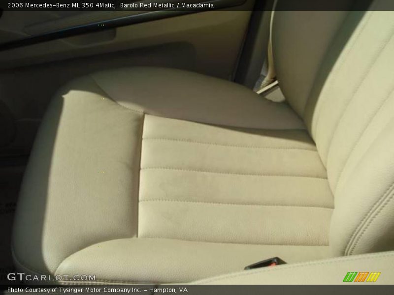 Barolo Red Metallic / Macadamia 2006 Mercedes-Benz ML 350 4Matic