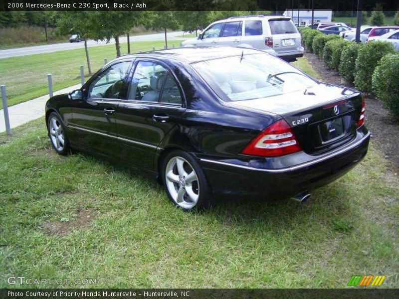 Black / Ash 2006 Mercedes-Benz C 230 Sport