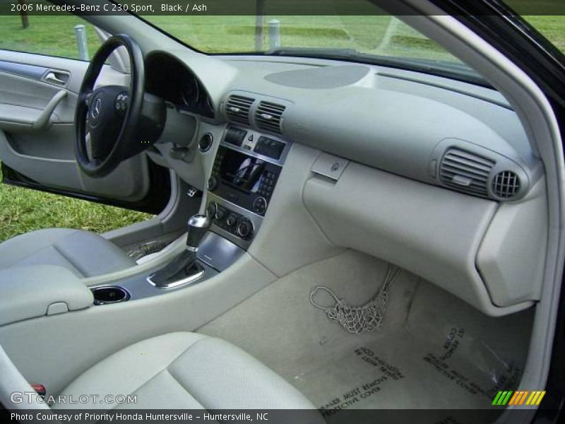 Black / Ash 2006 Mercedes-Benz C 230 Sport