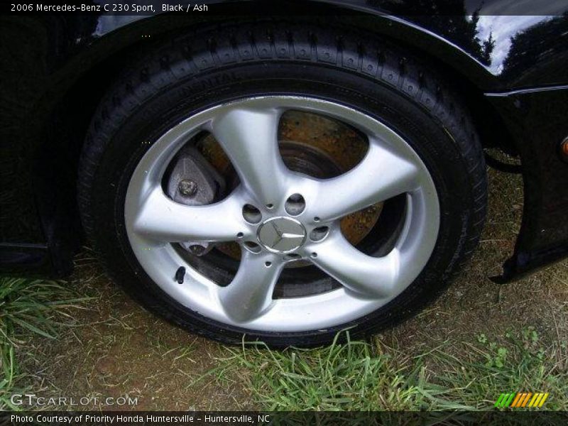 Black / Ash 2006 Mercedes-Benz C 230 Sport