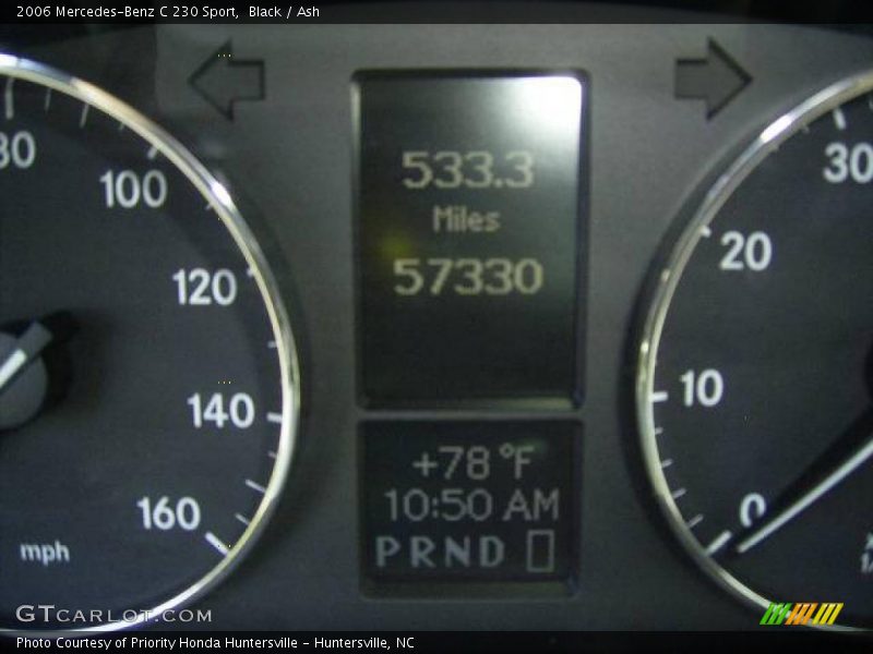 Black / Ash 2006 Mercedes-Benz C 230 Sport