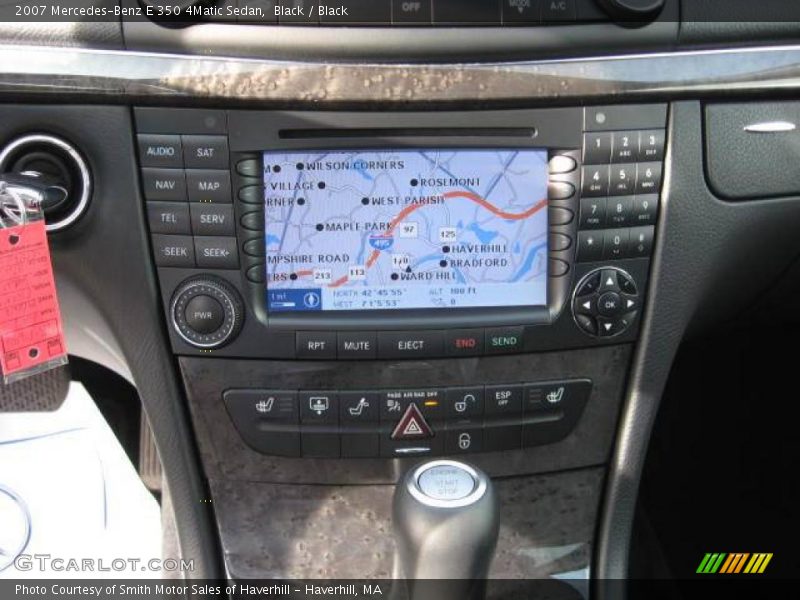 Black / Black 2007 Mercedes-Benz E 350 4Matic Sedan
