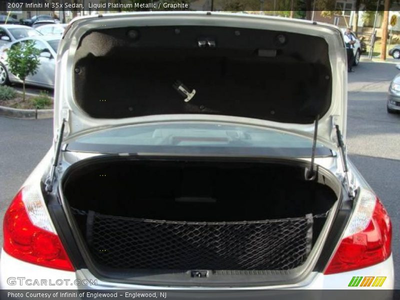 Liquid Platinum Metallic / Graphite 2007 Infiniti M 35x Sedan