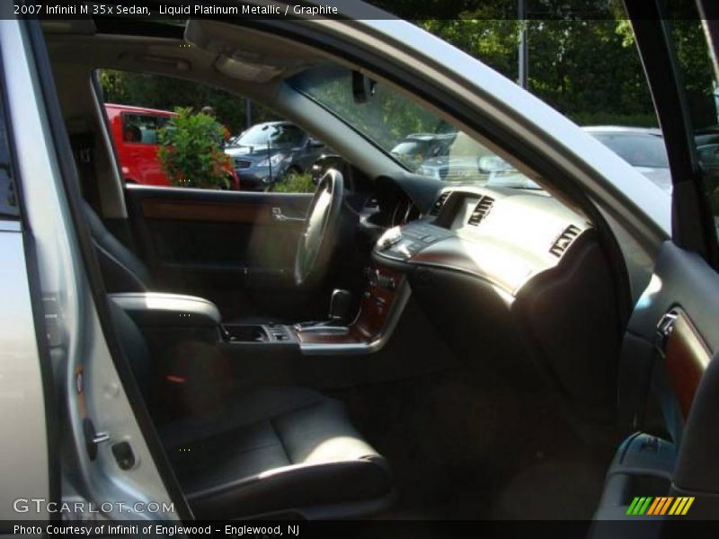 Liquid Platinum Metallic / Graphite 2007 Infiniti M 35x Sedan