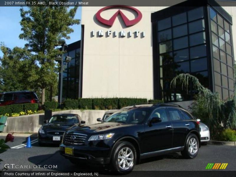 Black Obsidian / Wheat 2007 Infiniti FX 35 AWD