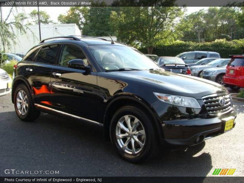 Black Obsidian / Wheat 2007 Infiniti FX 35 AWD
