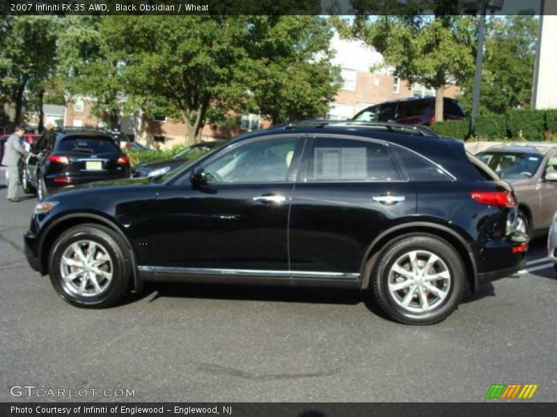 Black Obsidian / Wheat 2007 Infiniti FX 35 AWD